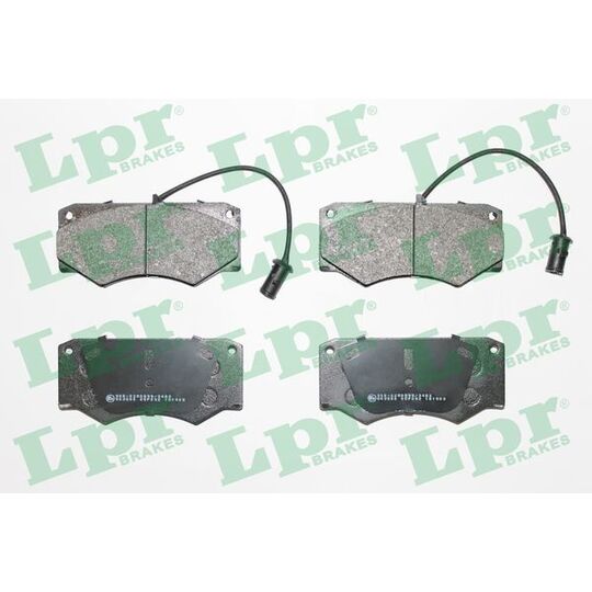 05P292 - Brake Pad Set, disc brake 