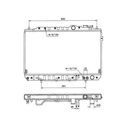 514134 - Radiaator, mootorijahutus 