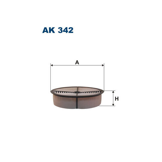 AK 342 - Air filter 