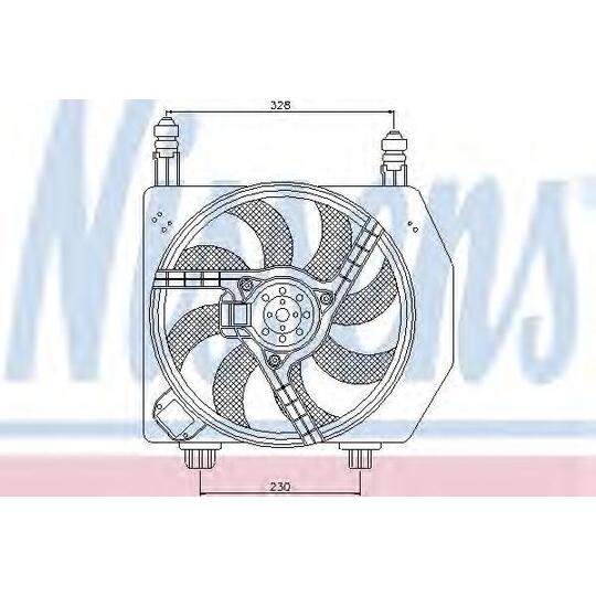 85173 - Fan, radiator 