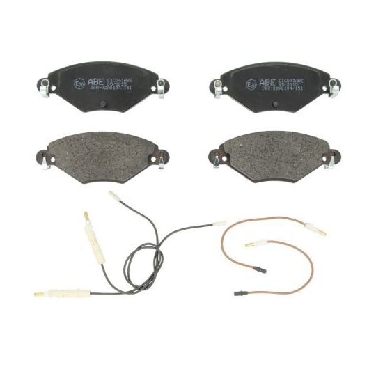C1C041ABE - Brake Pad Set, disc brake 
