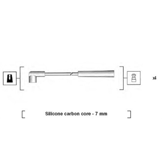 941295140885 - Ignition Cable Kit 