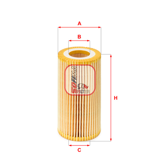 S 5039 PE - Oil filter 