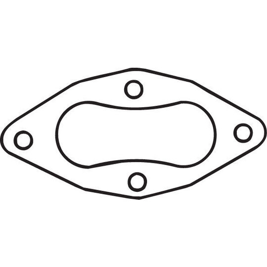 256-084 - Gasket, exhaust pipe 