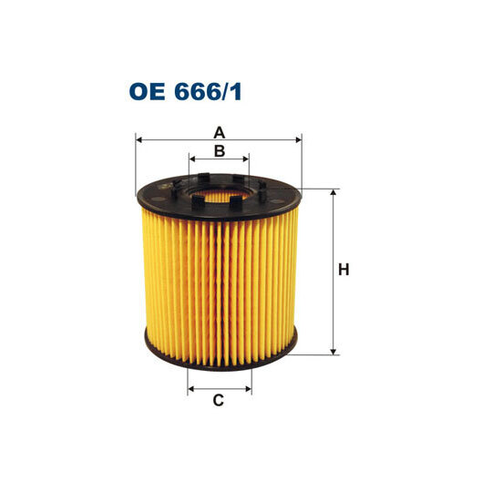 OE 666/1 - Oil filter 