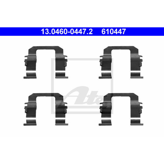13.0460-0447.2 - Accessory Kit, disc brake pad 
