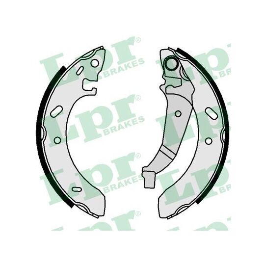 01059 - Brake Shoe Set 