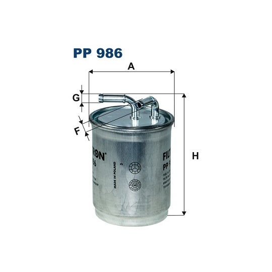 PP 986 - Fuel filter 