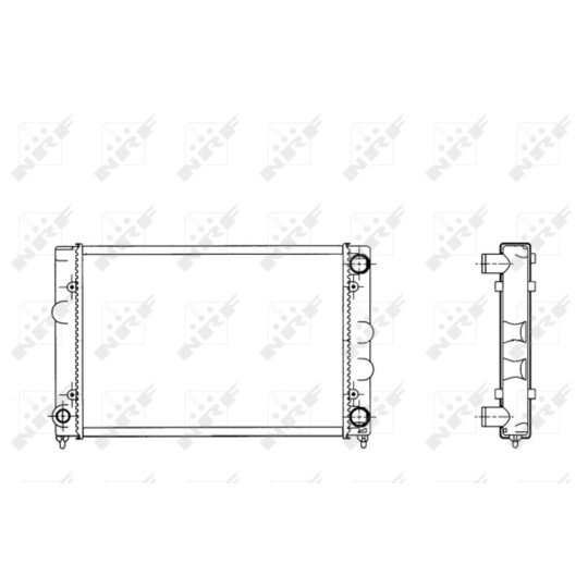 509505 - Radiator, engine cooling 