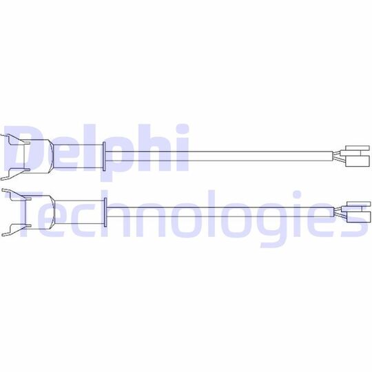 LZ0121 - Warning Contact, brake pad wear 