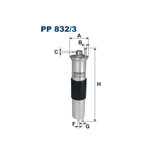 PP 832/3 - Kütusefilter 