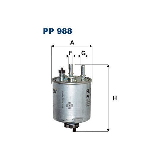 PP 988 - Fuel filter 