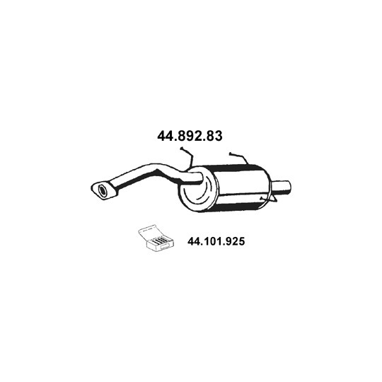 44.892.83 - End Silencer 