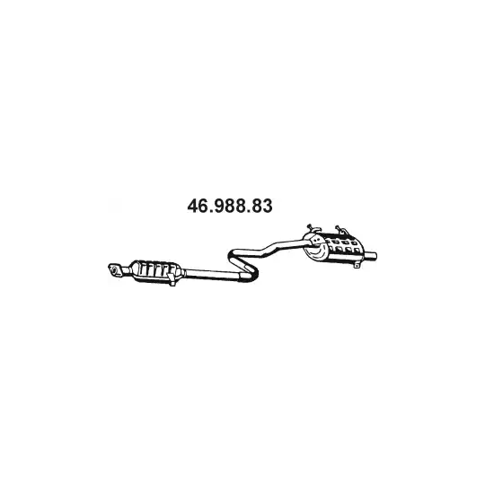 46.988.83 - Takaäänenvaimentaja 