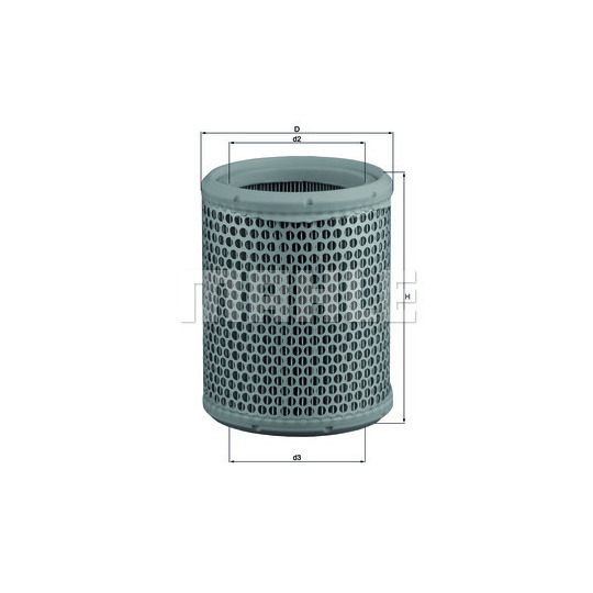 LX 384 - Air filter 