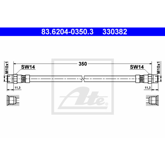 83.6204-0350.3 - Jarruletku 