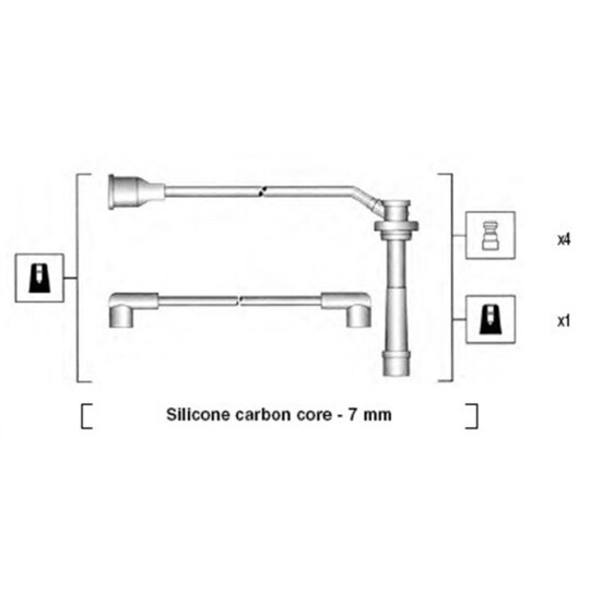 941285090845 - Ignition Cable Kit 