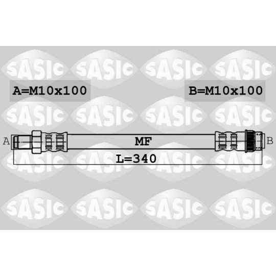 6604011 - Brake Hose 