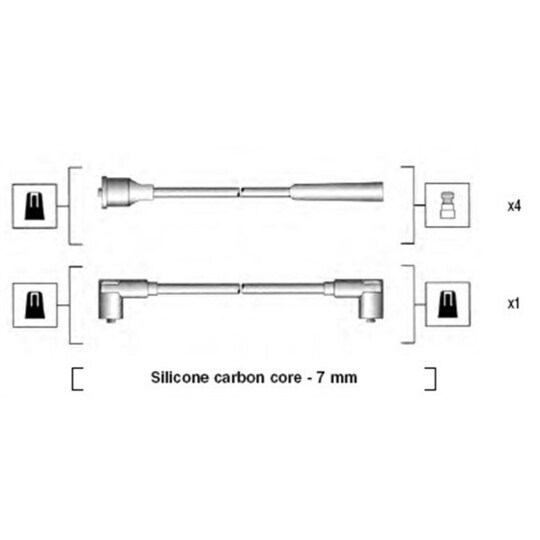 941155110747 - Ignition Cable Kit 
