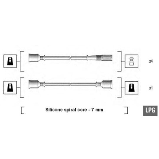 941095000580 - Süütesüsteemikomplekt 