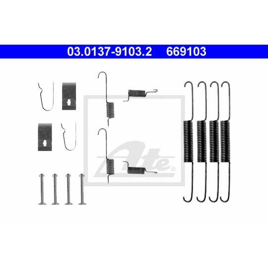 03.0137-9103.2 - Accessory Kit, brake shoes 