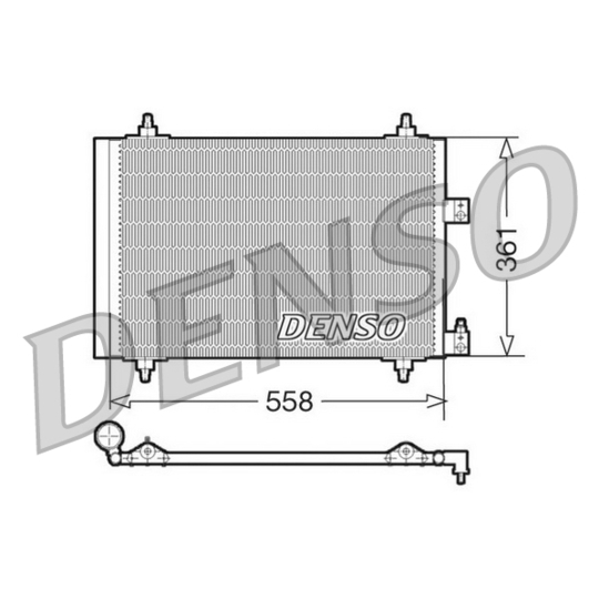 DCN07005 - Condenser, air conditioning 