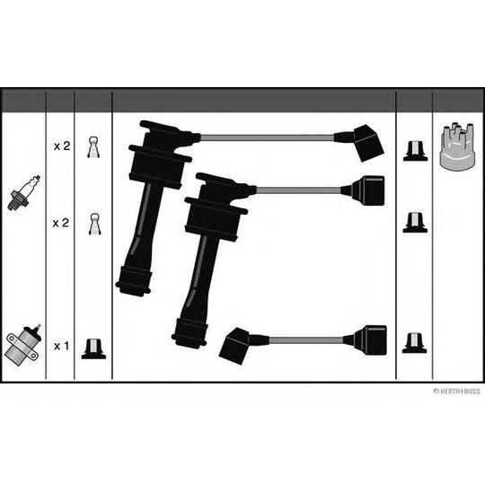 J5382078 - Tändkabelsats 