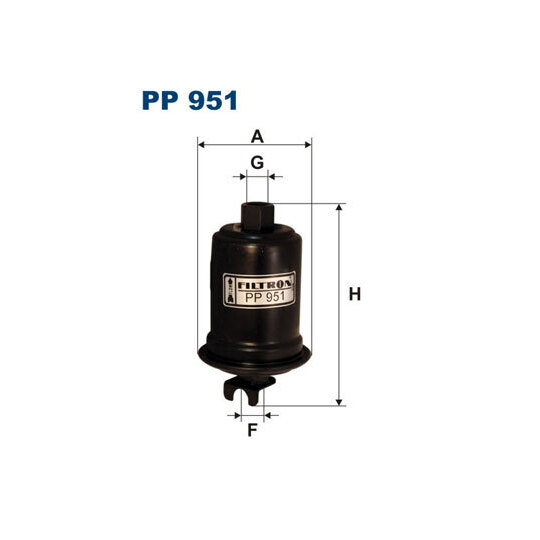 PP 951 - Fuel filter 