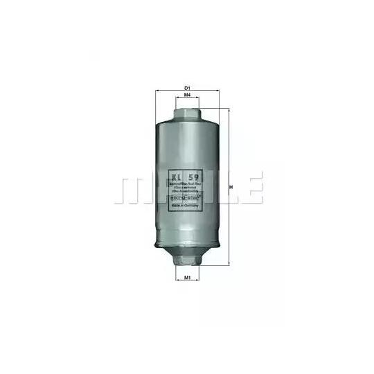 KL 59 - Fuel filter 