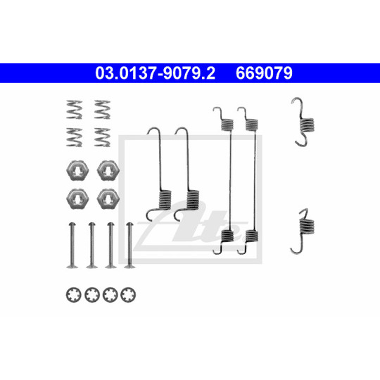 03.0137-9079.2 - Accessory Kit, brake shoes 