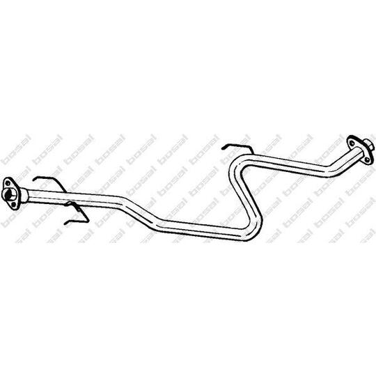 888-013 - Exhaust pipe 