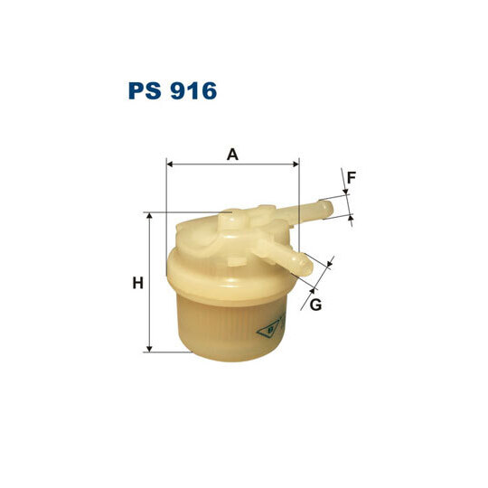 PS 916 - Bränslefilter 