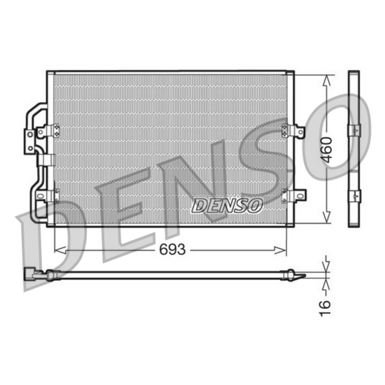 DCN07040 - Kondensaator, kliimaseade 