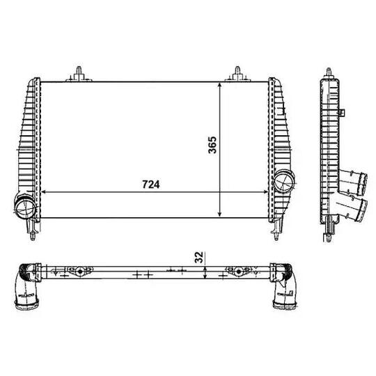 30474 - Kompressoriõhu radiaator 