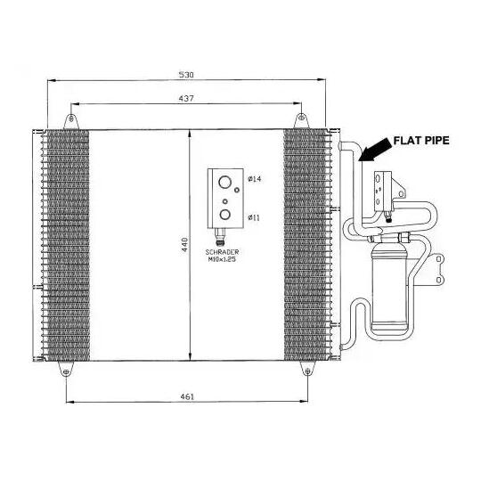 35421 - Condenser, air conditioning 