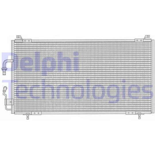 TSP0225130 - Condenser, air conditioning 