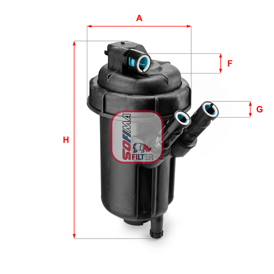 S 5116 GC - Fuel filter 