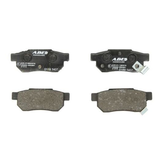 C24002ABE - Brake Pad Set, disc brake 