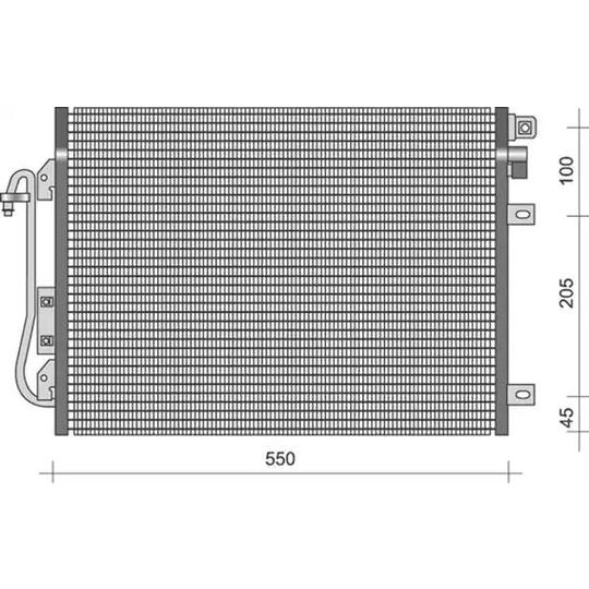 350203379000 - Condenser, air conditioning 