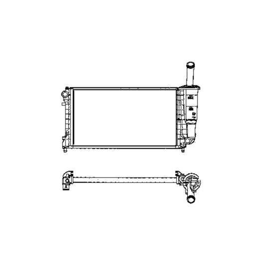 53606 - Radiator, engine cooling 