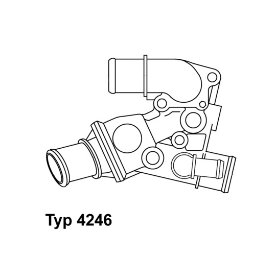 4246.80D - Termostaat, Jahutusvedelik 