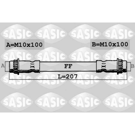 SBH0171 - Brake Hose 