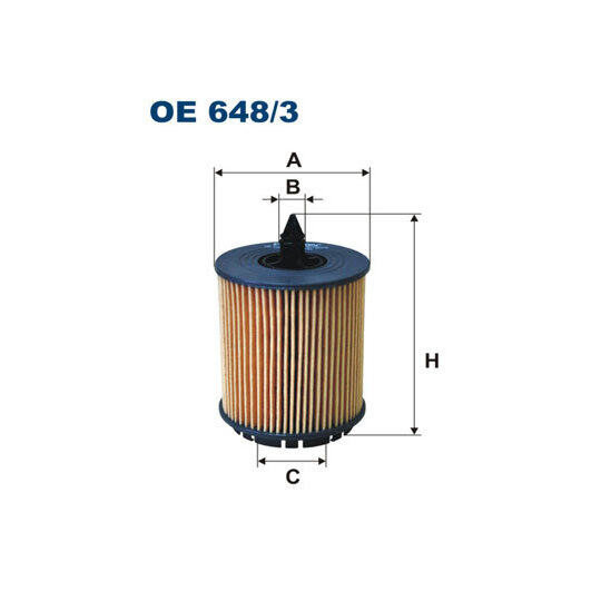OE 648/3 - Oil filter 