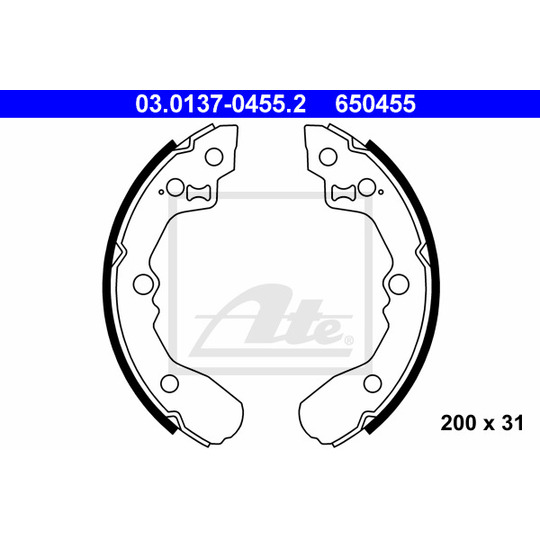 03.0137-0455.2 - Piduriklotside komplekt 