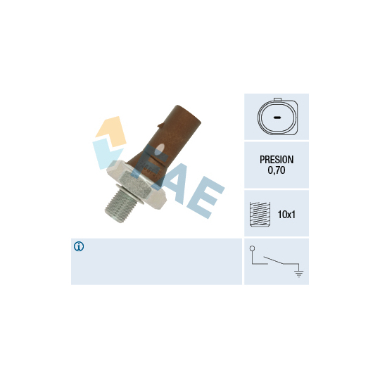 12890 - Oil Pressure Switch 