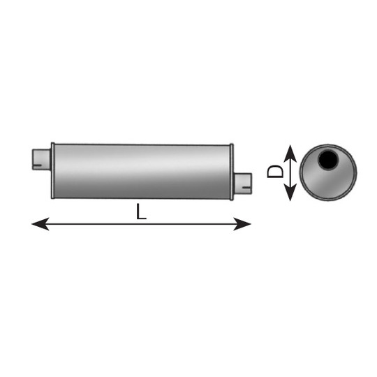 21335 - Middle-/End Silencer 