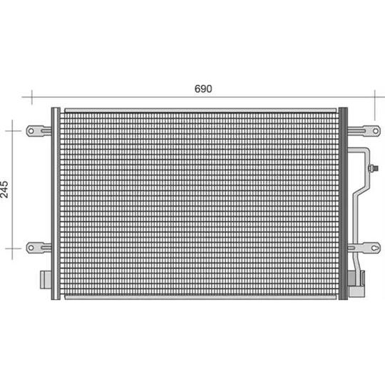 350203339000 - Condenser, air conditioning 