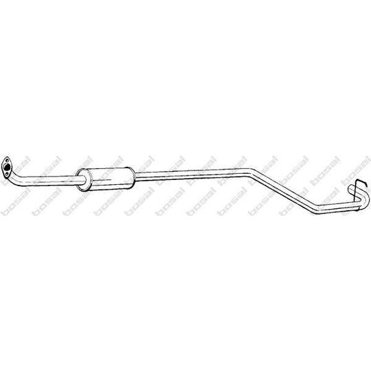 291-581 - Middle Silencer 