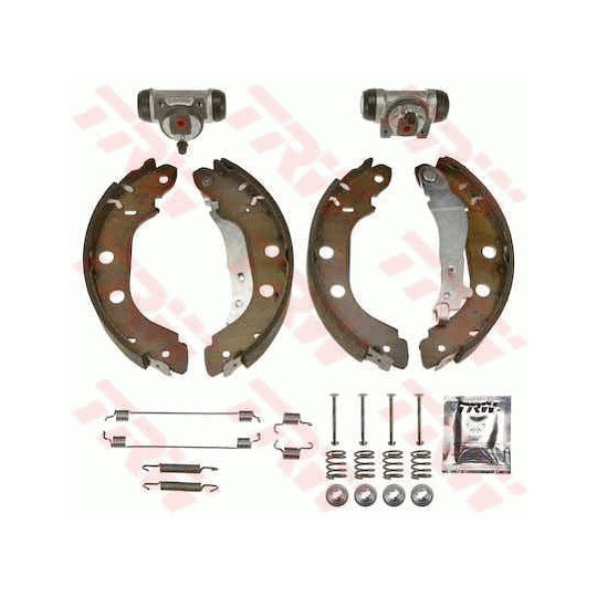 BK1072 - Brake Shoe Set 