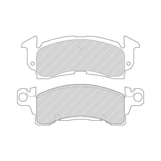 FDB144 - Brake Pad Set, disc brake 